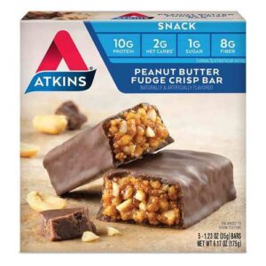Comprar atkins, barras de proteína, manteiga de amendoim fudge crisp - 5 barras preço no brasil barras barras de baixo carboidrato suplementos de musculação suplemento importado loja 21 online promoção -
