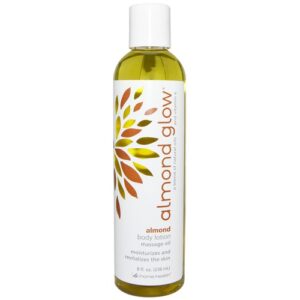 Home Health Products, Almond Glow® - Mistura de Óleos Naturais e Vitamina E - 236mL