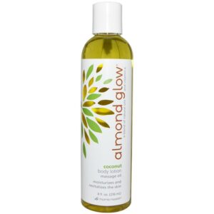 Home Health Products, Loção Corporal Almond Glow®, Coco - 236 ml (8 fl oz)