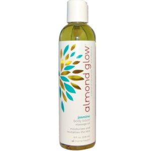 Home Health Products, Almond Glow® Loção Corporal, Jasmin - 236 ml (8 fl oz)