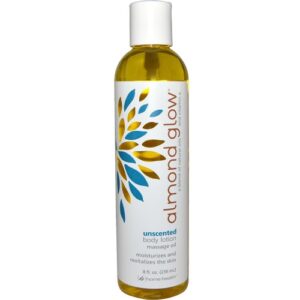 Home Health Products, Almond Glow® Loção Corporal, Sem Cheiro - 236 ml (8 fl oz)