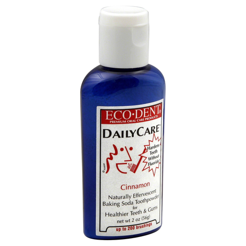 Eco-Dent, Pó para Limpeza de Dentes de Bicarbonato de Sódio - 56g (2 oz)