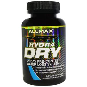 Comprar allmax nutrition, hydradry - 84 tabletes preço no brasil diuréticos perda de peso suplementos de musculação suplemento importado loja 131 online promoção -