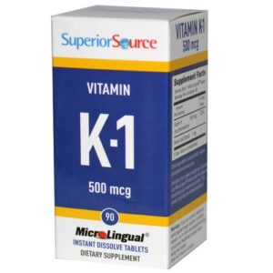 Comprar superior source, vitamina k1 500 mcg - 90 tabletes preço no brasil carlson labs marcas a-z suplementos vitamina k vitaminas suplemento importado loja 87 online promoção -