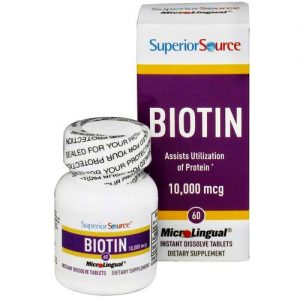 Comprar superior source, biotina 10,000 mcg - 60 tabletes preço no brasil banho & beleza higiene oral suplemento importado loja 39 online promoção -