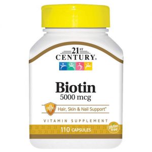 Comprar 21st century, biotina 5000 mcg - 110 cápsulas preço no brasil banho & beleza cuidados pessoais saúde sexual suplemento importado loja 105 online promoção -