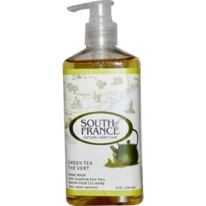 Comprar south of france, sabonete líquido para as mãos - fragrância de chá verde - 8 oz (236ml) preço no brasil banho banho & beleza minerais e sais para banho suplemento importado loja 263 online promoção -
