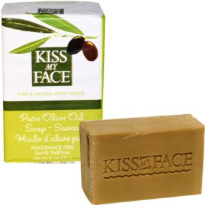 Comprar kiss my face, sabonete em barra de óleo de oliva puro - 230 g preço no brasil banho banho & beleza óleo da árvore do chá óleos essenciais suplemento importado loja 59 online promoção -