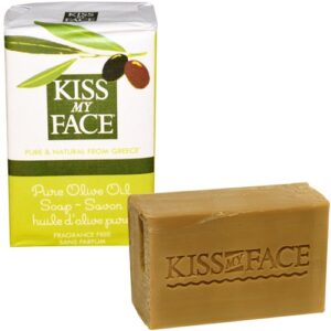 Comprar kiss my face, sabonete em barra de azeite de oliva puro - 113,4 g preço no brasil banho banho & beleza óleo da árvore do chá óleos essenciais suplemento importado loja 57 online promoção -