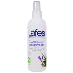 Comprar lafe's natural body care, desodorante spray, lavanda - 236 ml preço no brasil banho & beleza cuidados pessoais desodorante suplemento importado loja 81 online promoção -