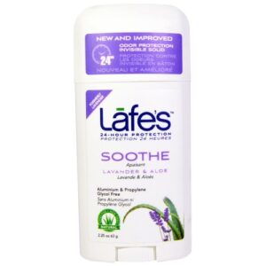 Comprar lafe's, desodorizante em bastão de rotação - fragrância de lavanda - 2,5 oz (63g) preço no brasil banho & beleza cuidados pessoais desodorante suplemento importado loja 235 online promoção -