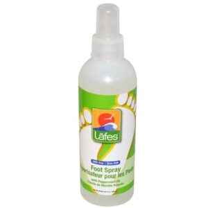 Comprar lafe's natural, spray para pés com óleo de hortelã-pimenta - 236ml (8 oz) preço no brasil banho & beleza cuidados pessoais desodorante suplemento importado loja 135 online promoção -