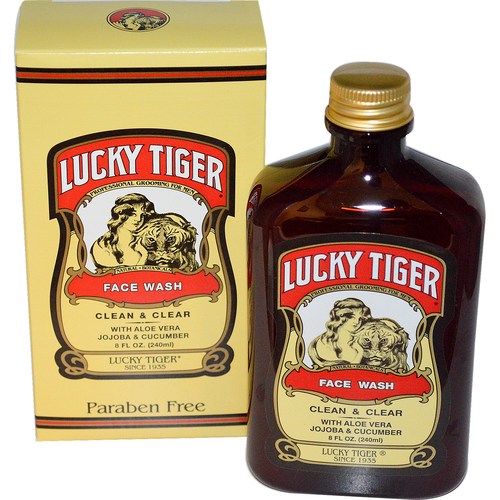 Lucky Tiger Face Wash 8 onças