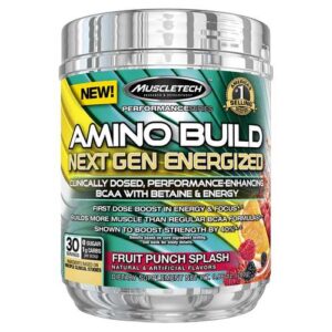 MuscleTech Amino Build Next Gen, Mistura de Frutas - 30 Porções