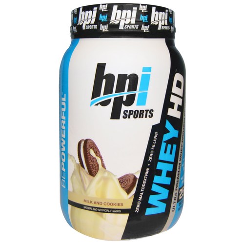 BPI Whey-HD, Leite e biscoitos - 907 g