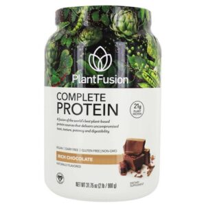 Comprar plantfusion, proteína vegetal completa - chocolate rico - 900 g (2 lbs) preço no brasil proteína proteína vegetal suplementos de musculação suplemento importado loja 55 online promoção -