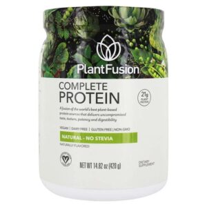 Comprar plantfusion proteína completa de plantas - natural - sem estévia - 14. 82 oz (420g) preço no brasil proteína proteína vegetal suplementos de musculação suplemento importado loja 53 online promoção -