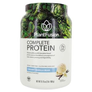 Comprar plantfusion proteína de planta completa - feijão de baunilha - 2 lbs (900g) preço no brasil proteína proteína vegetal suplementos de musculação suplemento importado loja 57 online promoção -
