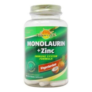 Comprar nature's life, monolaurina + zinco - 90 cápsulas vegetarianas preço no brasil vitaminas e minerais zinco suplemento importado loja 283 online promoção -