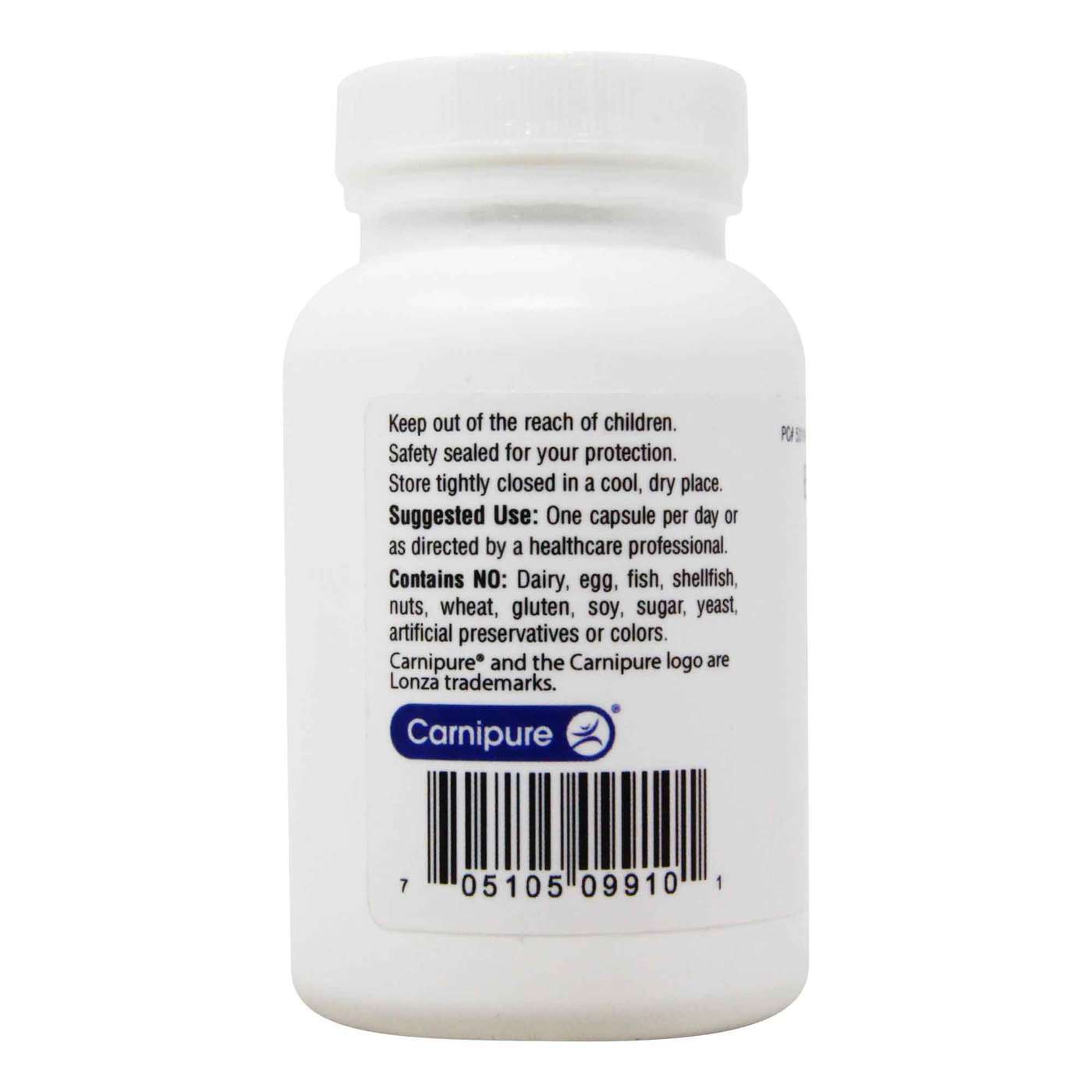 BioTech Pharmacal, Carnitina - 100 Cápsulas - Imagem 3