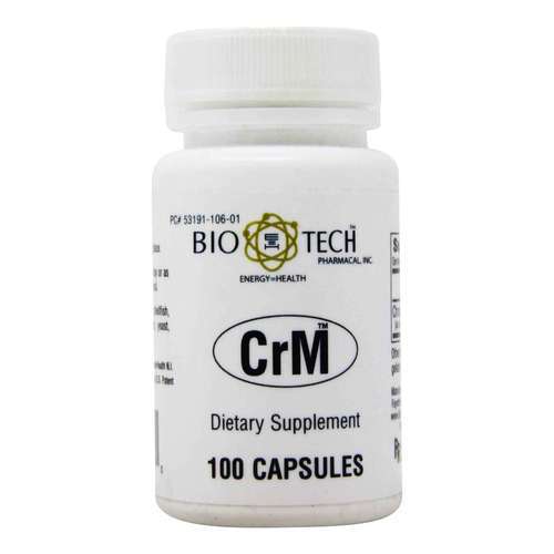 BioTech Pharmacal, CrM™ - 200 mcg - 100 Cápsulas
