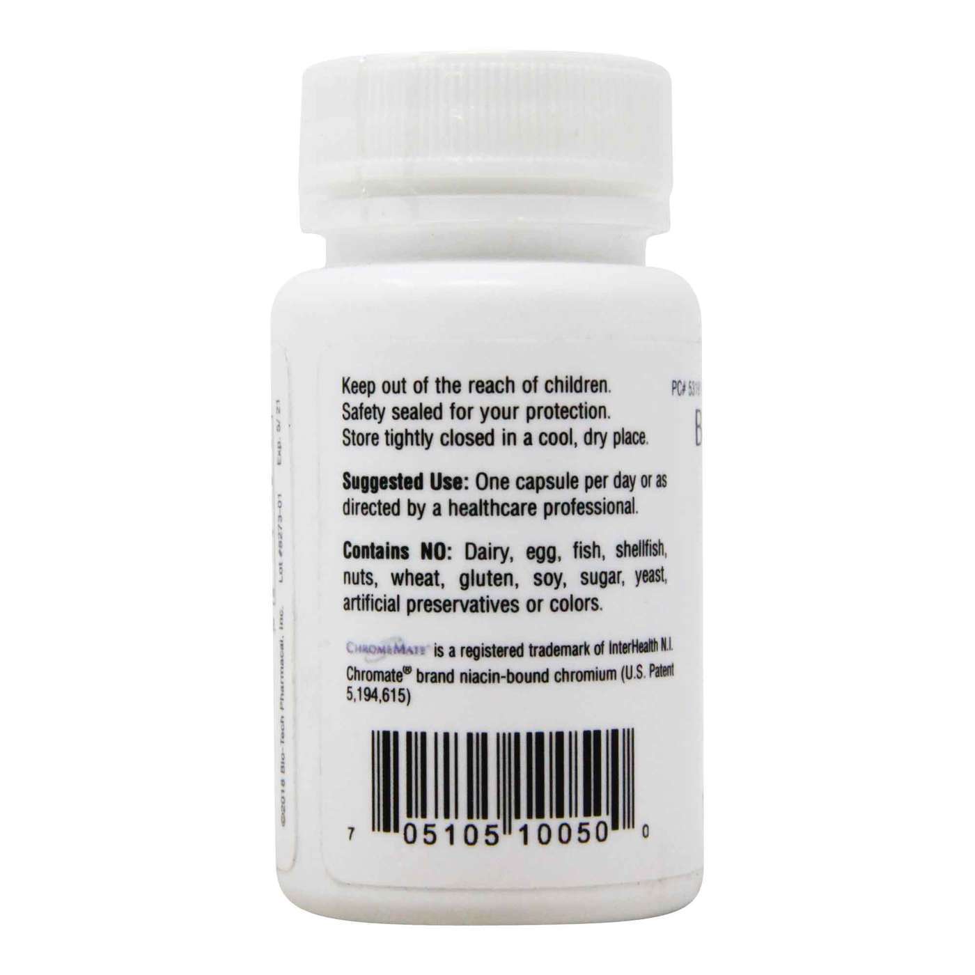 BioTech Pharmacal, CrM™ - 200 mcg - 100 Cápsulas - Imagem 3