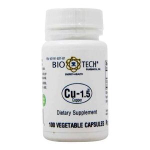 Comprar biotech pharmacal, cu-1. 5™ (cobre) - 100 cápsulas vegetarianas preço no brasil cobre vitaminas e minerais suplemento importado loja 39 online promoção -