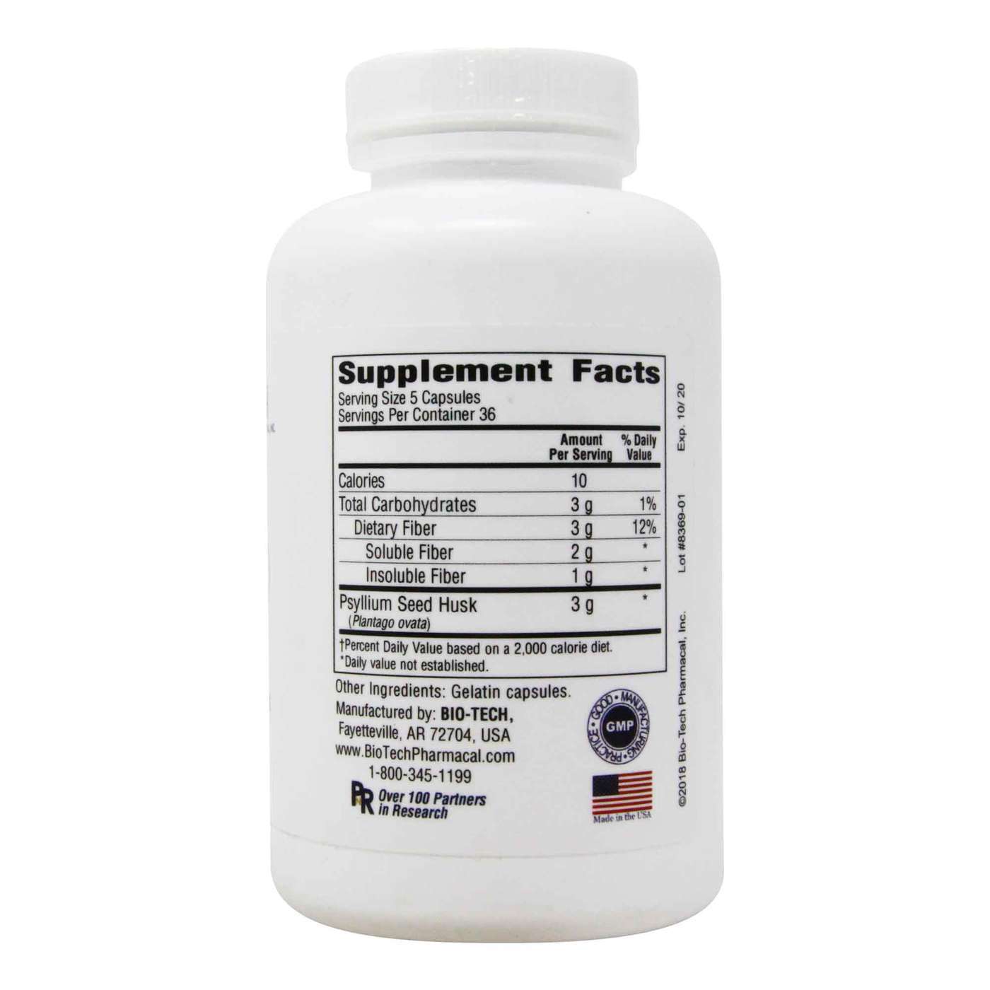 BioTech Pharmacal, EVAC - 180 Cápsulas - Imagem 2