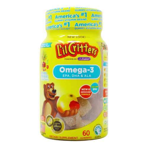 Lil Critters, Omega-3 - 60 Gomas