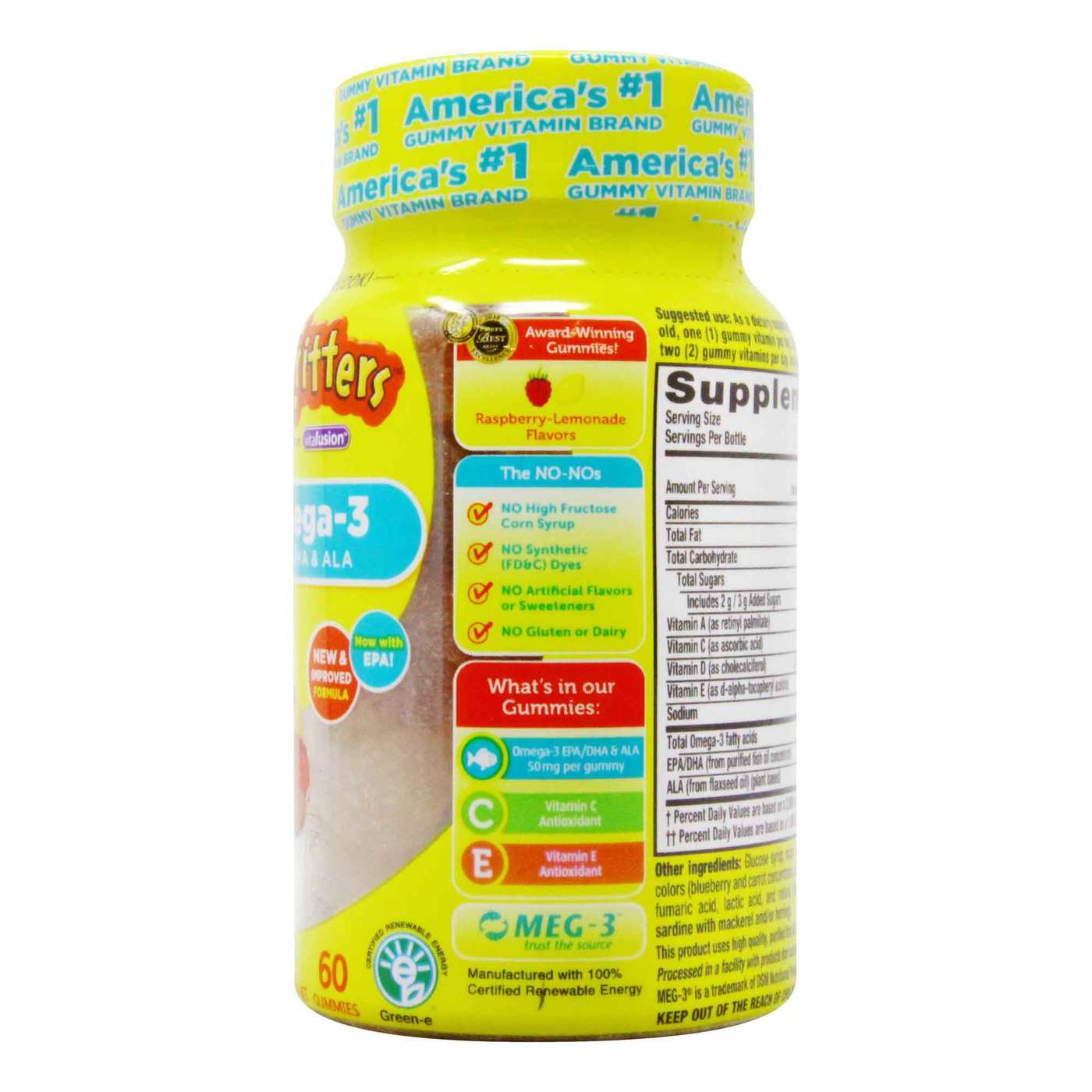 Lil Critters, Omega-3 - 60 Gomas - Imagem 2