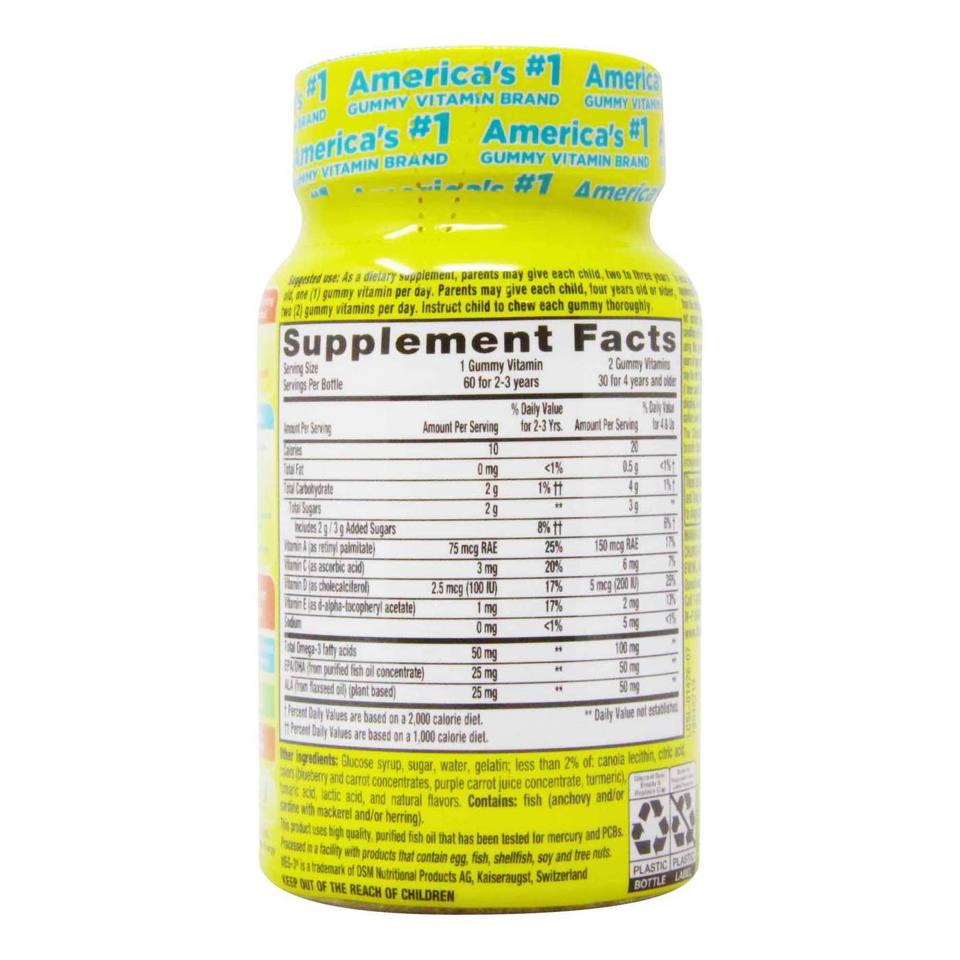 Lil Critters, Omega-3 - 60 Gomas - Imagem 3