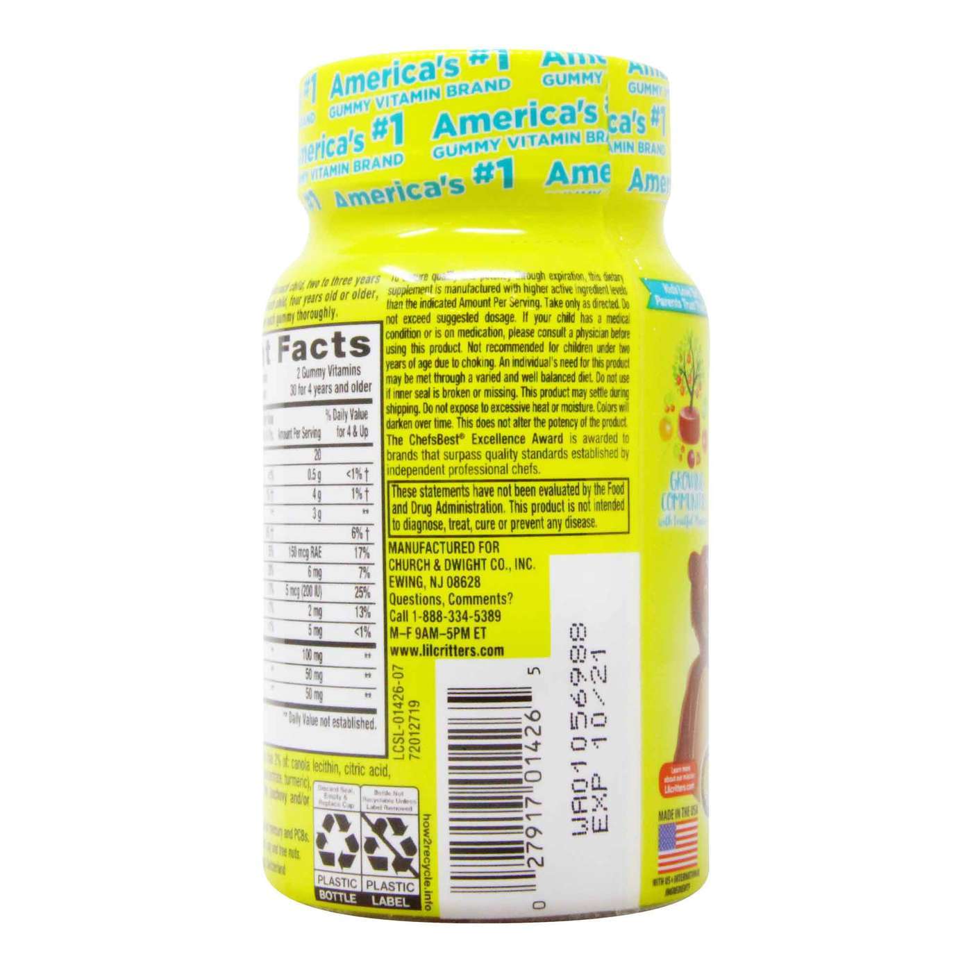 Lil Critters, Omega-3 - 60 Gomas - Imagem 4