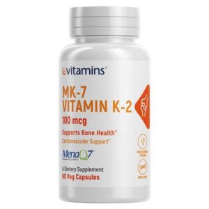 Comprar evitamins mk-7 vitamina k-2 - 100 mcg - 60 cápsulas vegetarianas preço no brasil vitamina k vitaminas e minerais suplemento importado loja 225 online promoção -