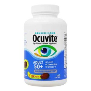 Bausch and Lomb Ocuvite - 150 cápsulas (MiniGels)
