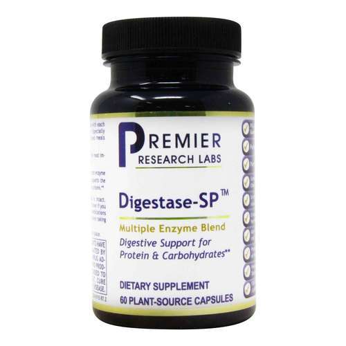 Premier Research Labs, Digestase-SP - 60 Cápsulas Vegetarianas