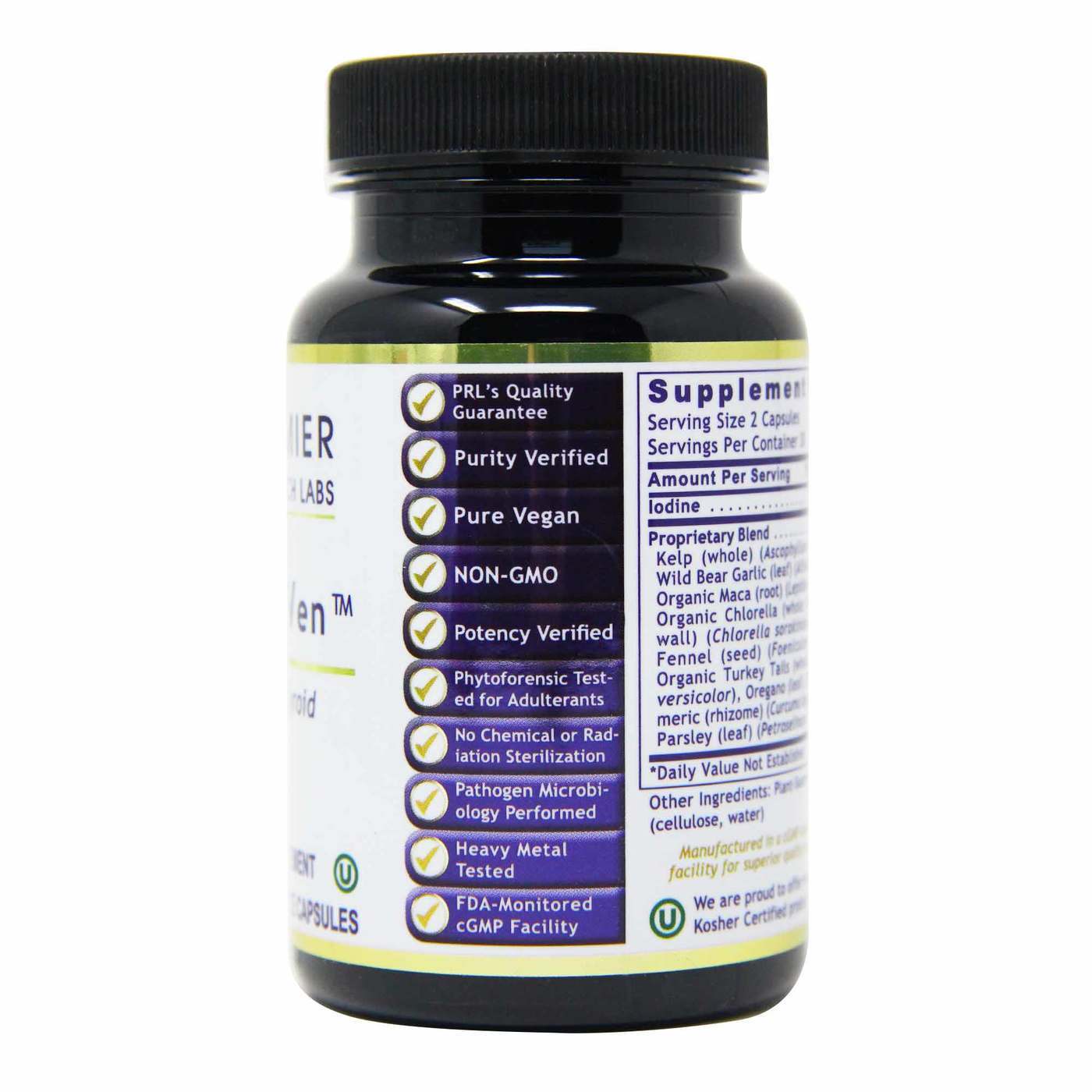 Premier Research Labs, ThyroVen™ - 60 Cápsulas Vegetarianas - Imagem 3