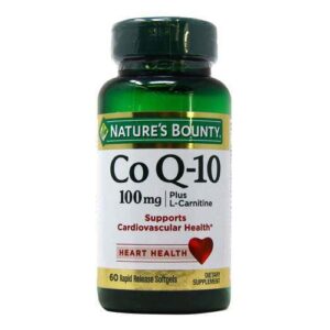 Nature's Bounty Q-Sorb CoQ-10 - 100 mg - 60 Cápsulas em Gel