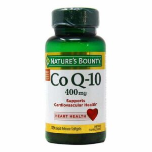Nature's Bounty Maximum Strength Co Q-10 - 400 mg - 39 Cápsulas em Gel de liberação rápida
