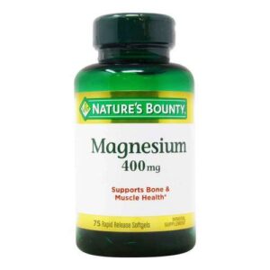 Comprar nature's bounty, magnésio 400 mg - 75 cápsulas em gel preço no brasil magnésio minerais suplementos suplemento importado loja 77 online promoção -