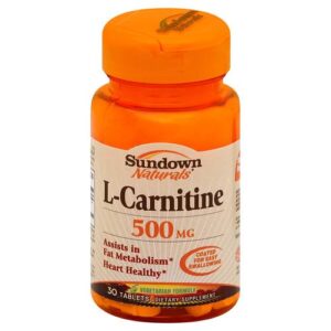 Comprar sundown naturals, l-carnitina 500 mg - 30 tabletes preço no brasil aminoácidos carnitina suplementos suplemento importado loja 33 online promoção -