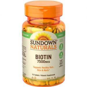 Comprar sundown naturals, super força biotina - 7,500 mg - 75 comprimidos preço no brasil banho & beleza cuidados pessoais saúde sexual suplemento importado loja 151 online promoção -