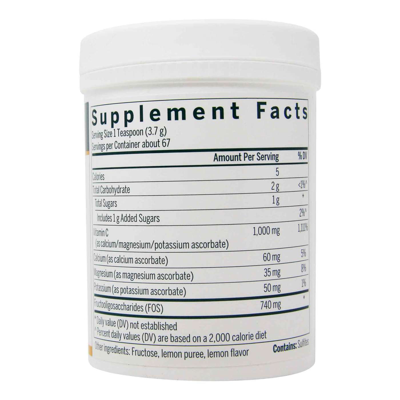 Genestra Ascorbate C - 8.8 oz - Imagem 2