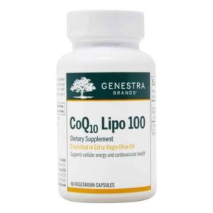 Genestra, CoQ10 Lipo - 100 mg - 60 Cápsulas Vegetarianas
