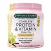 Comprar nature's bounty, optimal solutions mistura completa de proteína e vitamina - 16 oz (453g) preço no brasil mix de proteínas proteína suplementos de musculação suplemento importado loja 3 online promoção -