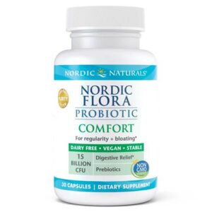 Nordic Naturals, Flora Próbiotico Comfort - 30 Cápsulas