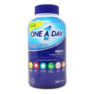 One-A-Day, Fórmula para a Saúde Masculina- Multivitamínico - 300 Tablets