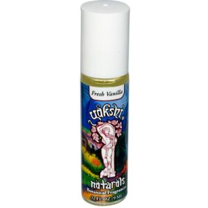 Yakshi Naturals, Fragrância Roll-on, Baunilha Refrescante - 9 ml (.32 fl oz)