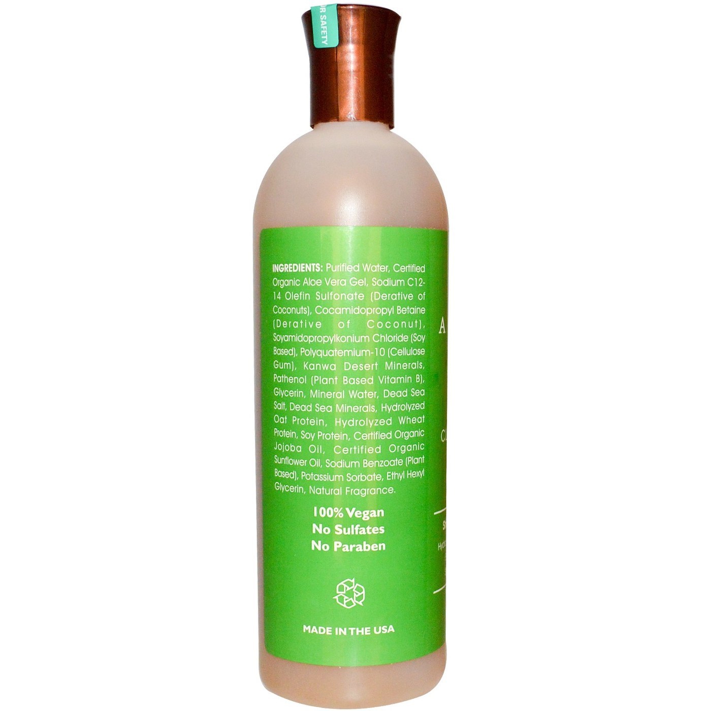 Zion Health Shamp Adama Peach Jasmine 16 onças - Imagem 2