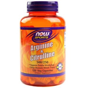 Comprar arginina & citrulina 500/250 mg now foods 120 cápsulas vegetarianas. Preço no brasil aminoácidos arginina suplementos suplemento importado loja 21 online promoção -