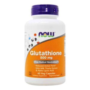 Now Foods, Glutationa 500 mg - 60 Cápsulas Vegetarianas
